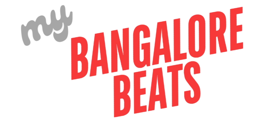 Logo of 'My Bangalore Beats: Hustle, Bites, and Tunes' - A blog exploring the dynamic rhythms of life in Bangalore, from work to food to music.